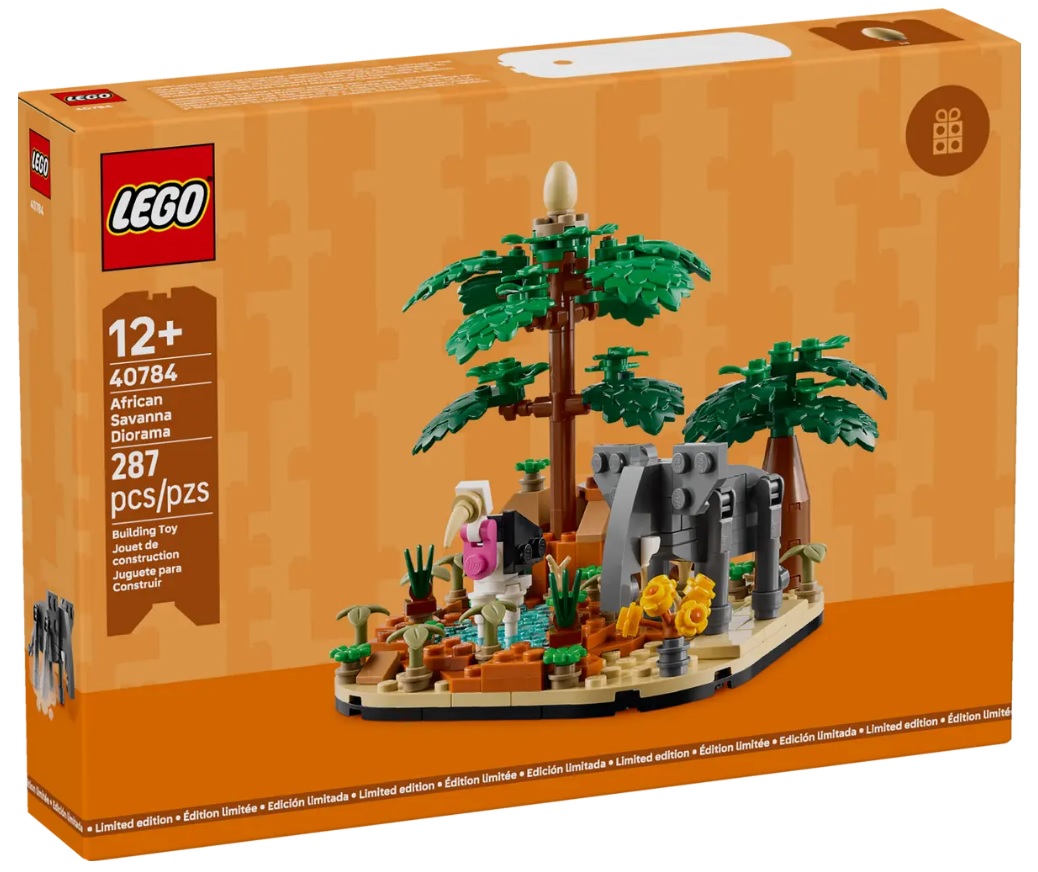 Upcoming LEGO 40784 African Savanna Diorama GWP Promo 2025 Set