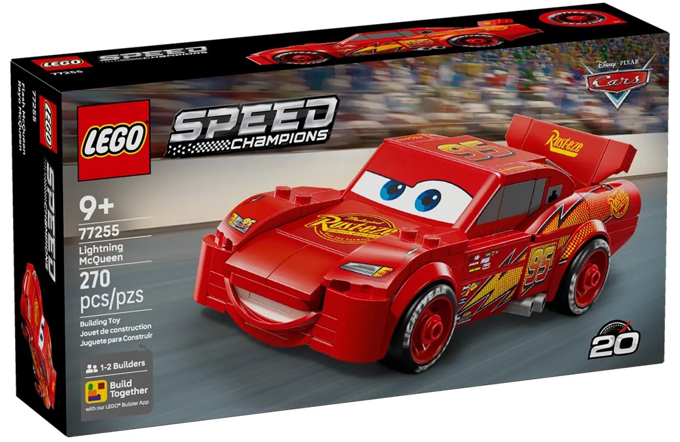 LEGO Speed Champions Lightning McQueen Cars 2026 Set Revealed US LEGO Speed Champions Lightning McQueen Cars 2026 Set Revealed US