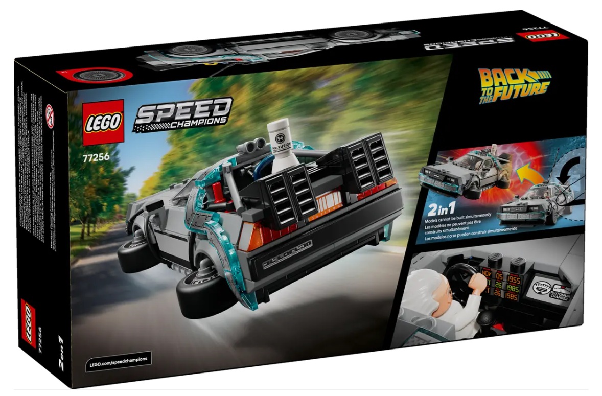 LEGO Speed Champions 77256 Time Machine from Back to the Future