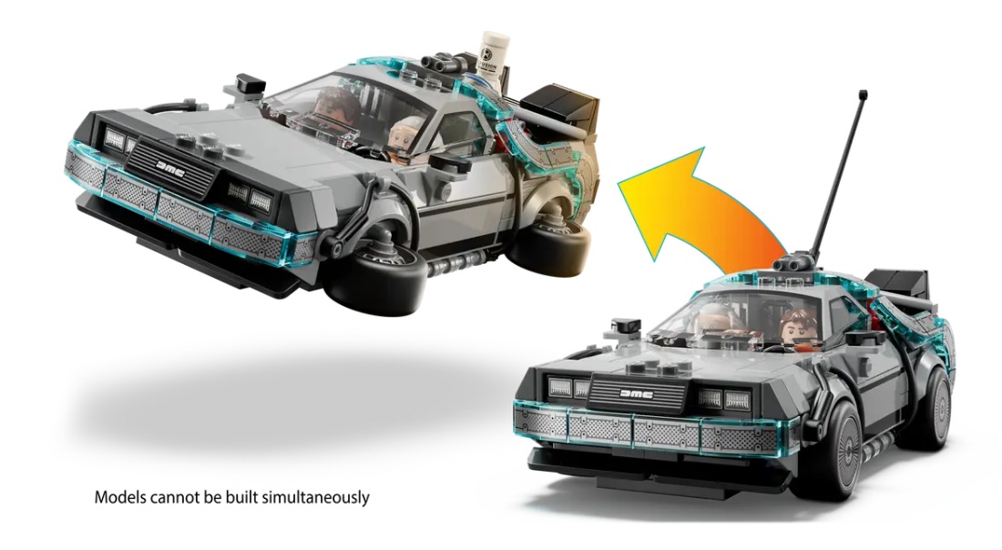 LEGO Speed Champions 77256 Time Machine from Back to the Future