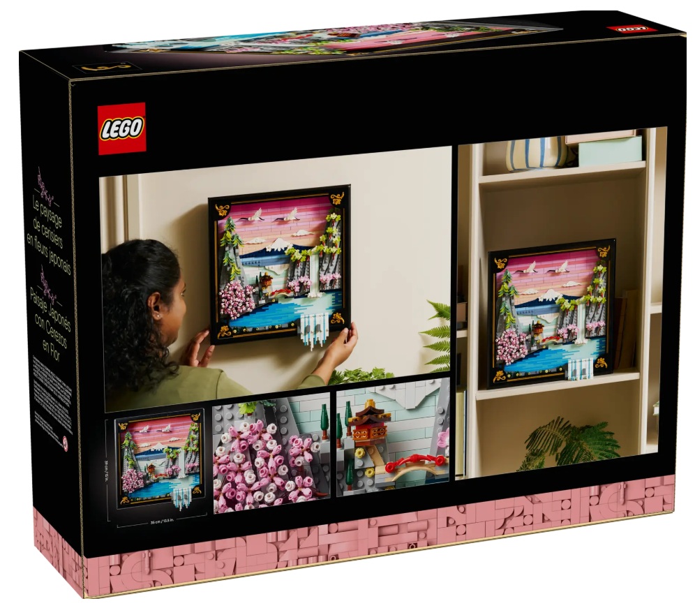 LEGO ART 31218 Japanese Cherry Blossom Landscape January 2026