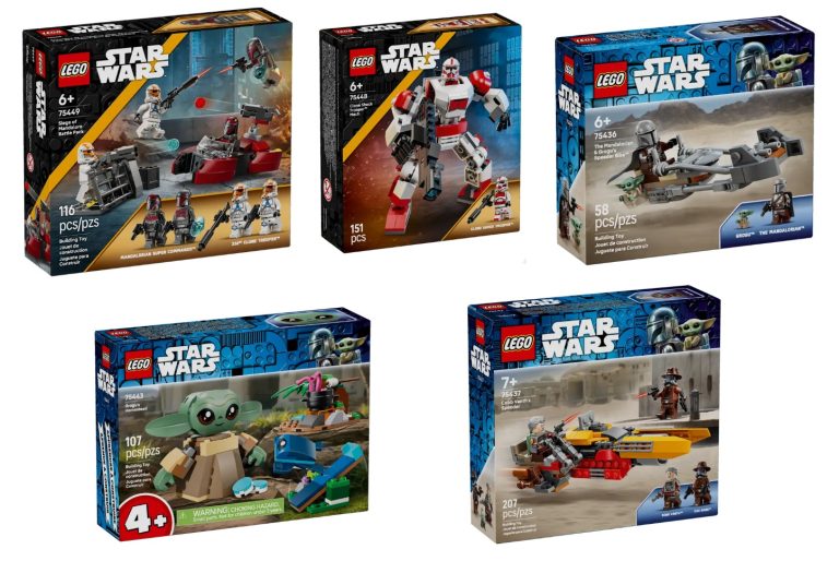 Five LEGO Star Wars January 2026 Sets Revealed (75449 75448 75443