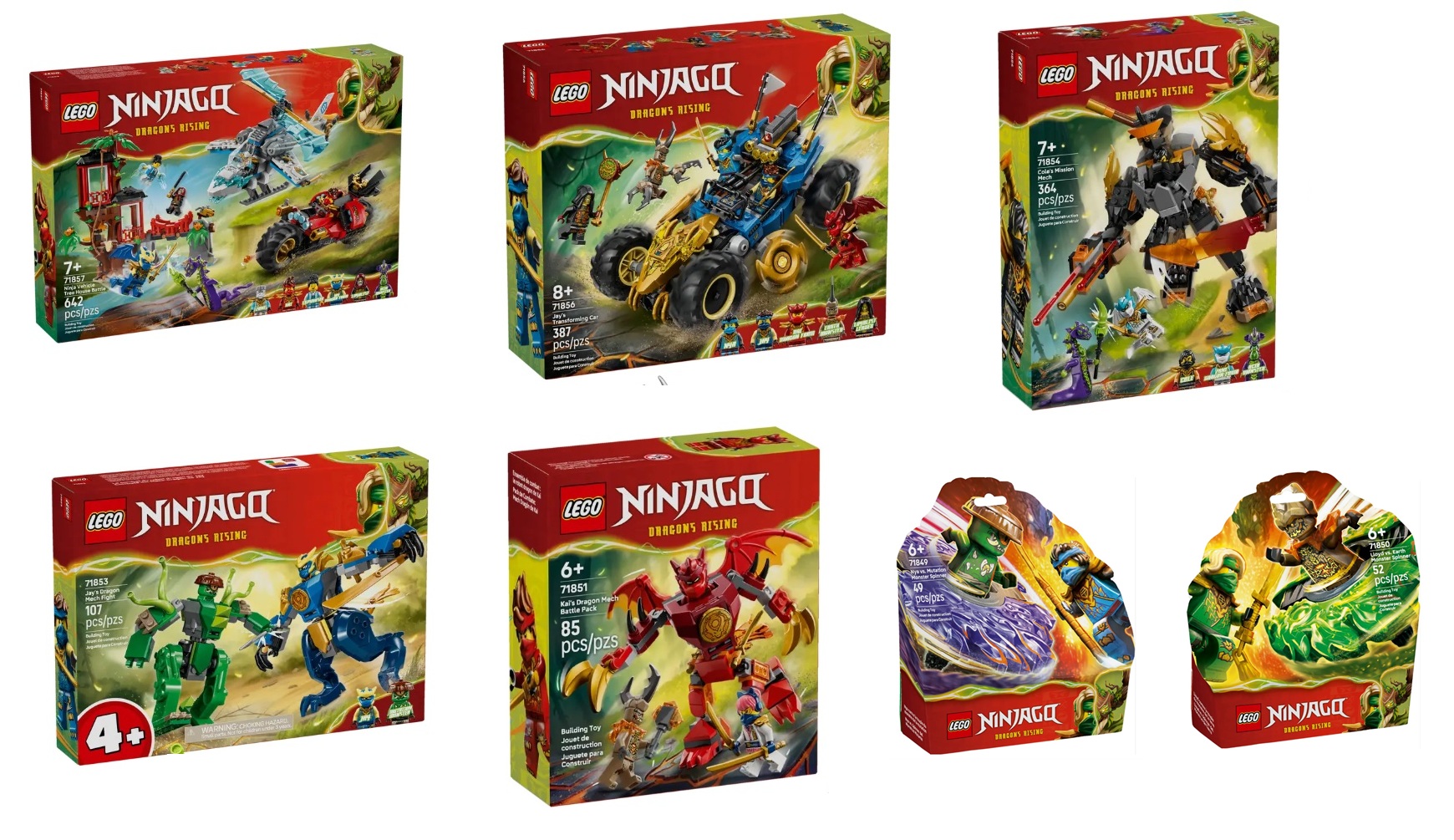Ｎげージフルセット Seven LEGO Ninjago January 2026 Sets Revealed: US/Canada Prices