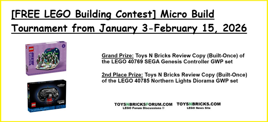 Toys N Bricks Forum Community Updates for January 3, 2026: New Building ...