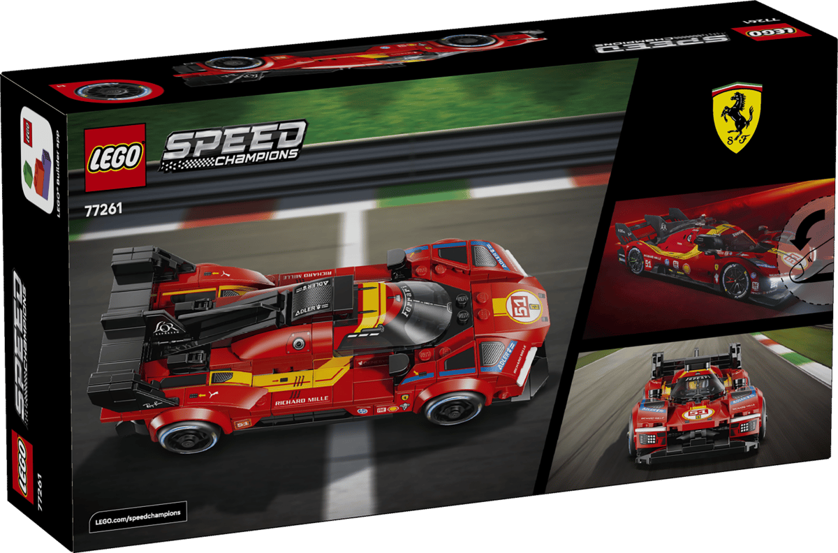 LEGO Speed Champions 77261 Ferrari 499P Summer June 2026 Set Revealed ...