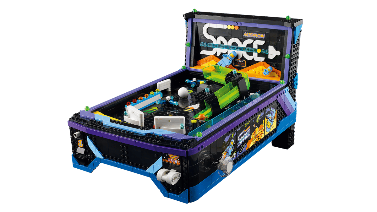 LEGO Icons 11374 Arcade Pinball Machine Summer July 2026 Set Revealed 