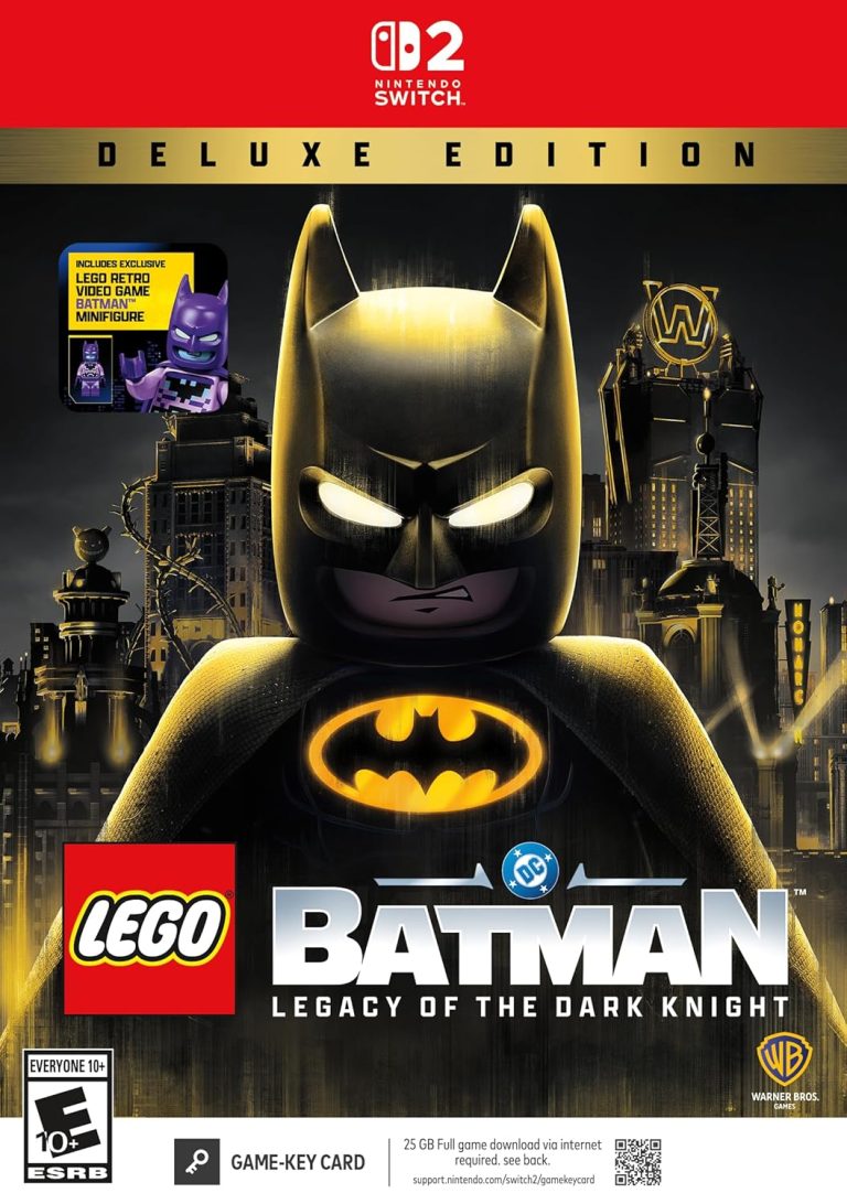 Nintendo Switch 2 LEGO Batman Legacy of the Dark Knight Deluxe Edition ...