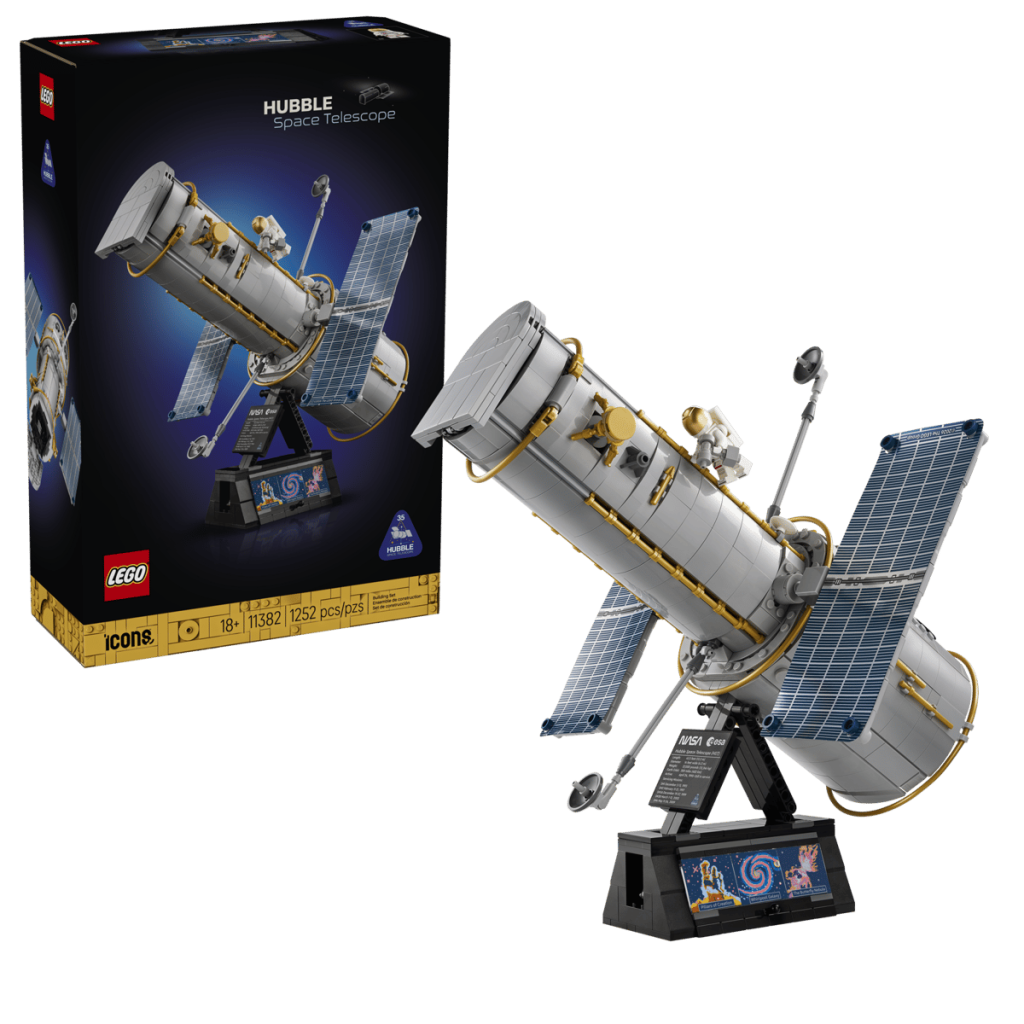 LEGO Icons 11382 Hubble Space Telescope Summer August 2026 Set Revealed ...