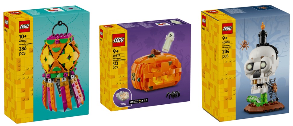 Three LEGO Halloween August 2026 Sets Revealed: US/Canada Prices