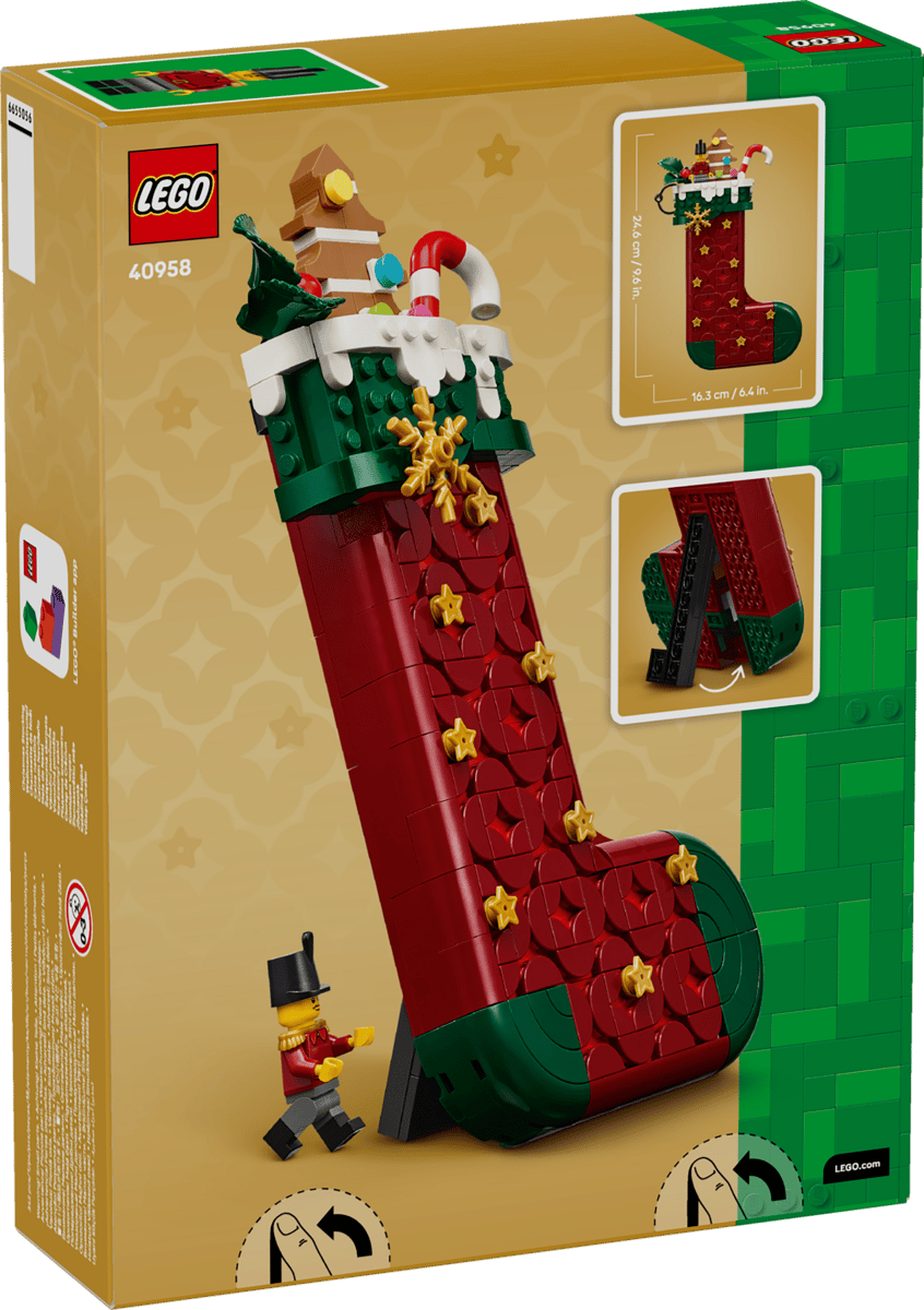 LEGO 40958 Christmas Stocking October 2026 Set Revealed: Release Dates ...