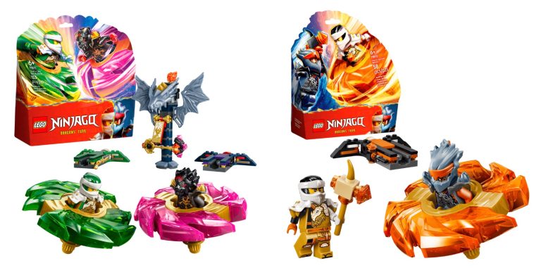 Two LEGO Ninjago Spinjitzu Spinners January 2027 Sets Revealed